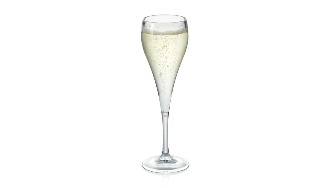 Flûte à champagne en plastique Gobelets réutilisables de Cup